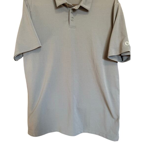 Vuori Men's Gamepoint Polo Shirt Performance Wear Kashmir Blue Grey Size Large - Picture 6 of 14